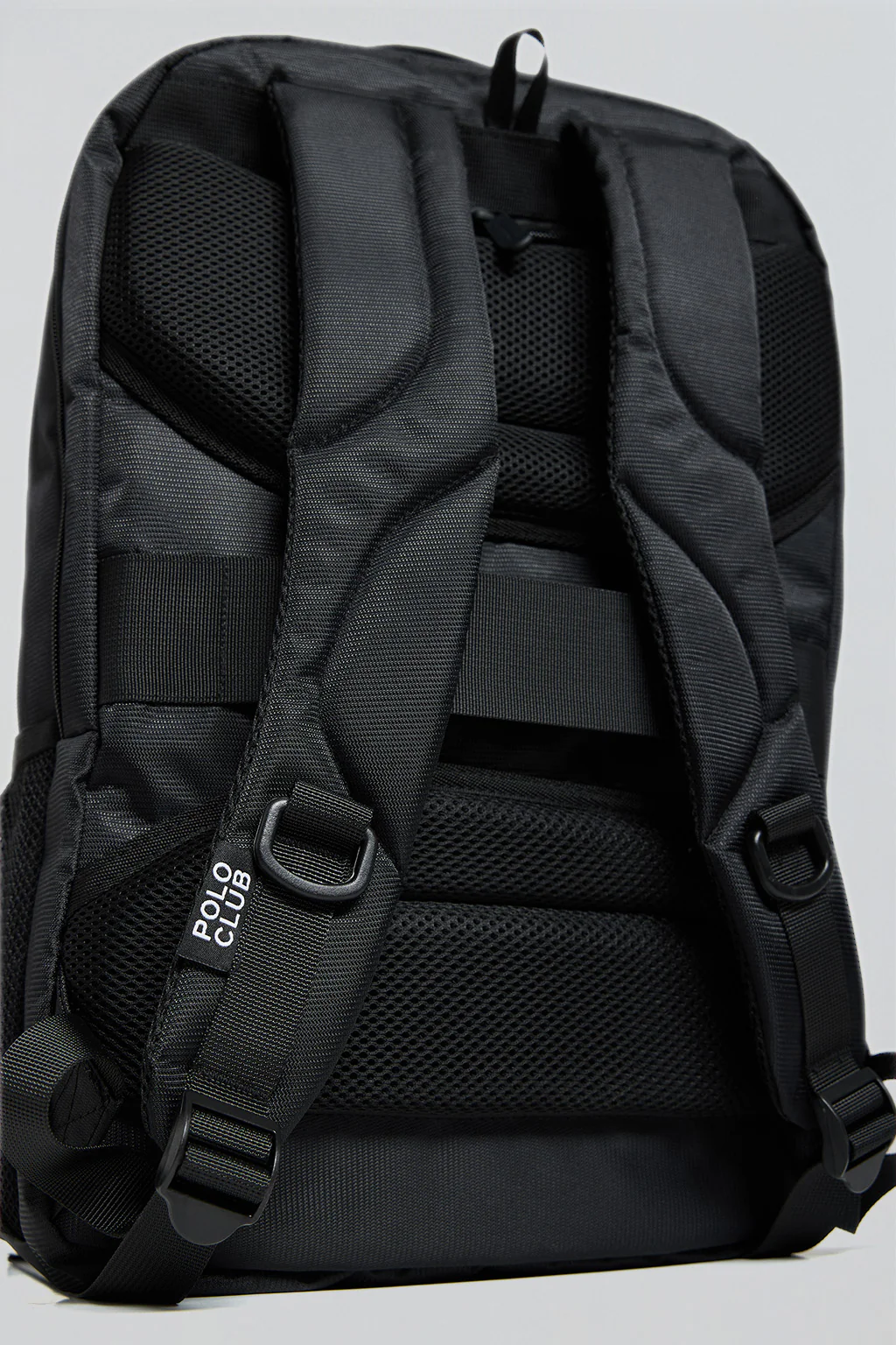 Black backpack Harlem with Polo Club details - Image 4