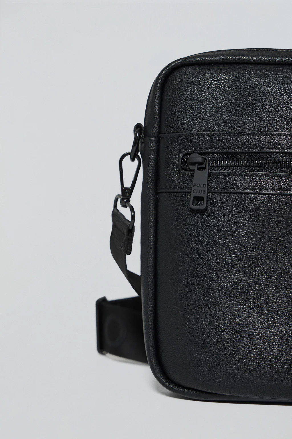 Black reporter bag Radley with Polo Club Details - Image 5