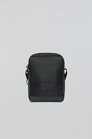 Black reporter bag Riverdale with Polo Club patch - Image 8