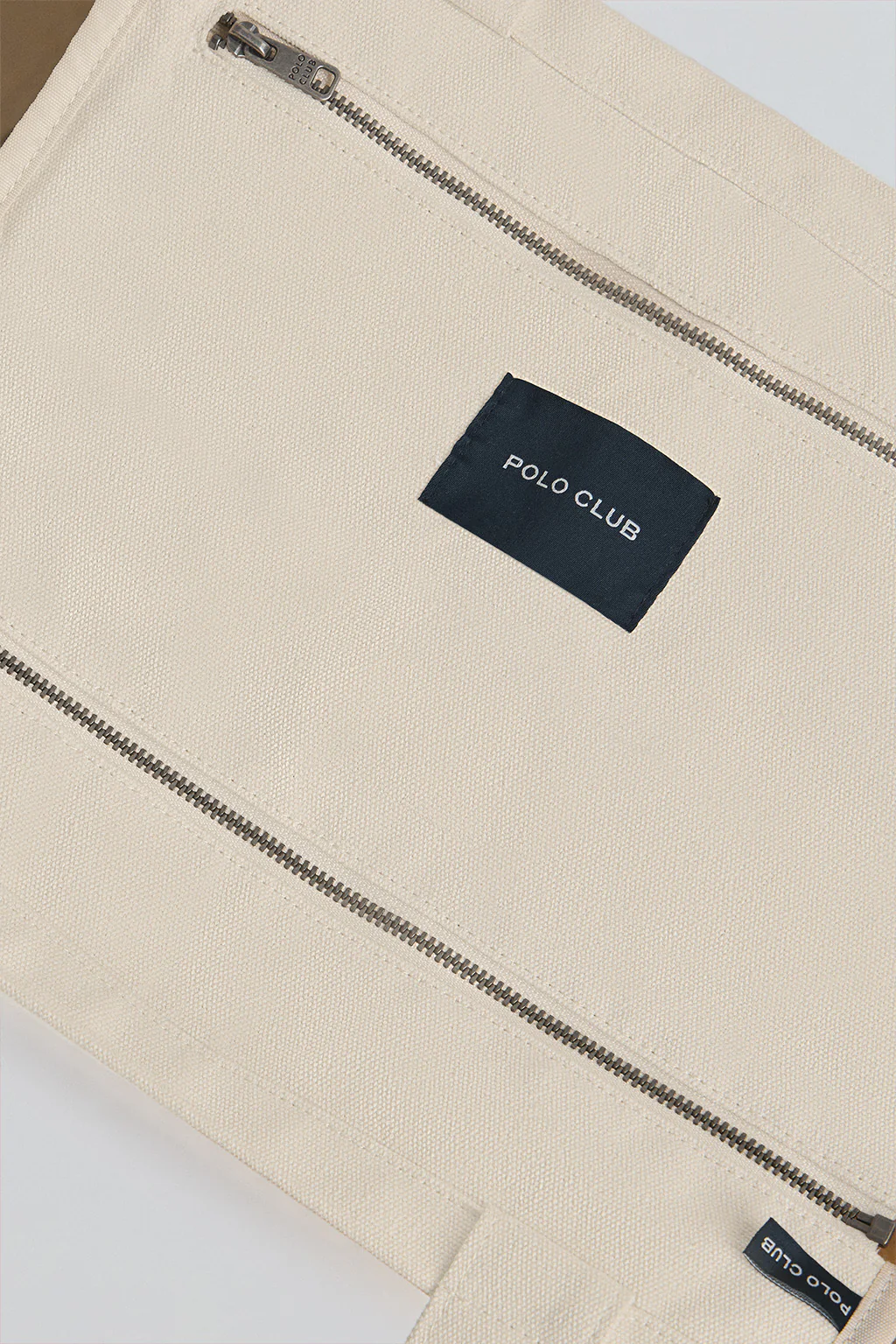Established 2012 Polo Club shopper bag Sloane in nude - Image 4