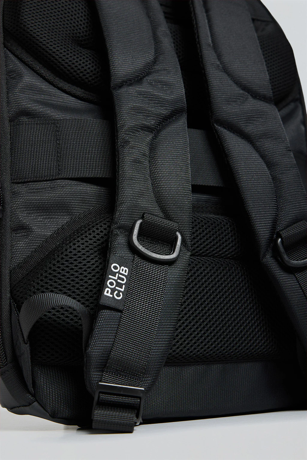 Black backpack Tribeca with Polo Club details - Image 4