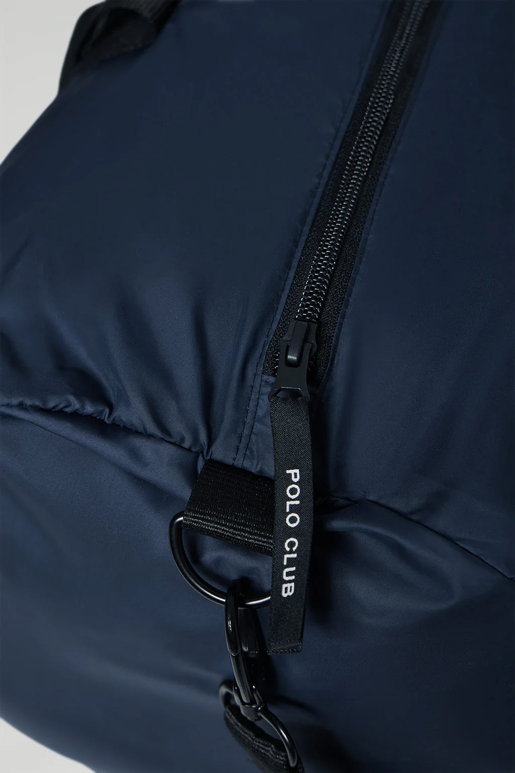 Blue light travel bag with Polo Club detail - Image 3