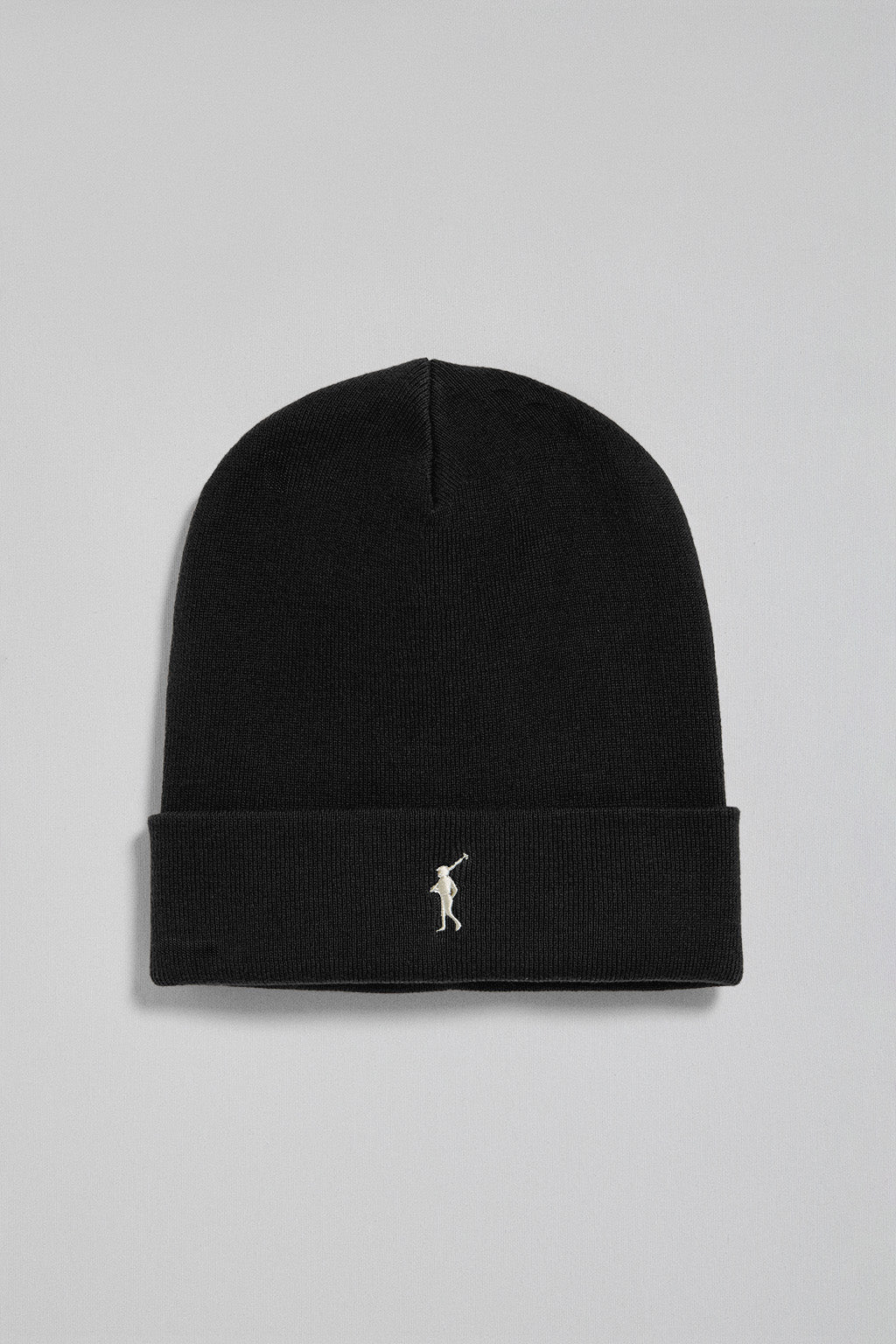 Black Vinny beanie with embroidered logo Rigby Go