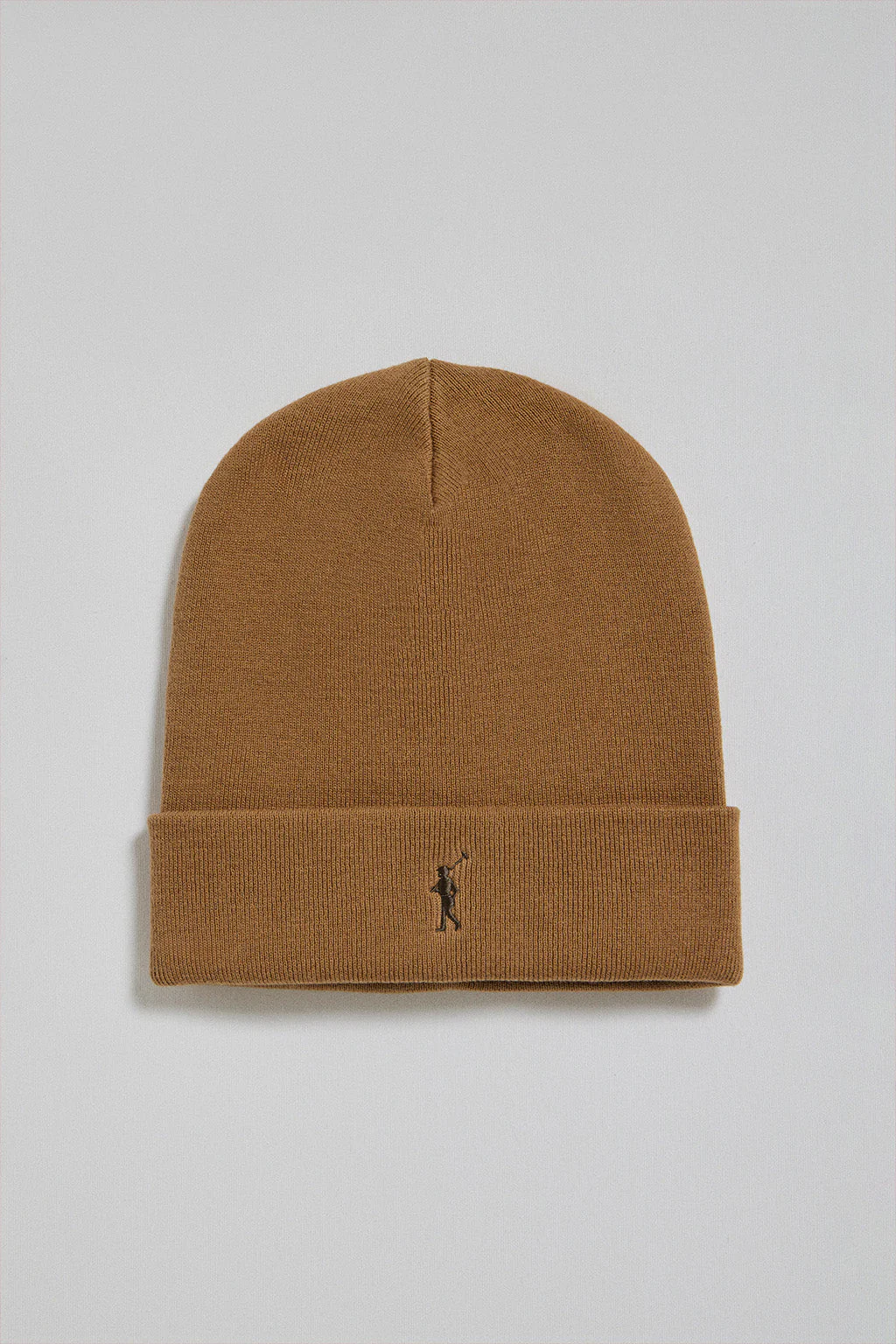 Camel Vinny beanie with embroidered logo Rigby Go - Image 4