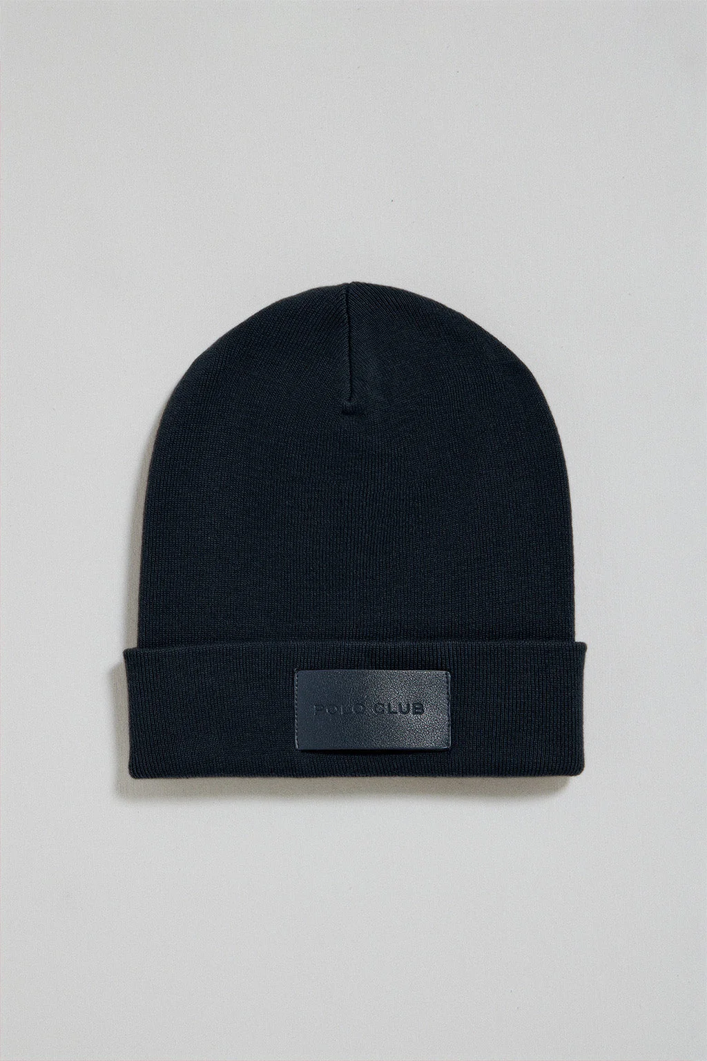 Navy Vito beanie with Polo Club label detail - Image 4
