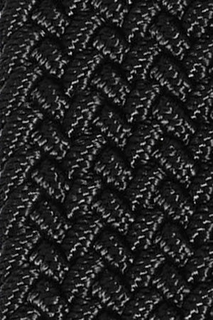 Black braided belt Baal with Polo Club details - Image 5