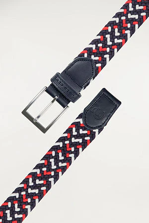 Multicoloured plaited belt - Image 3