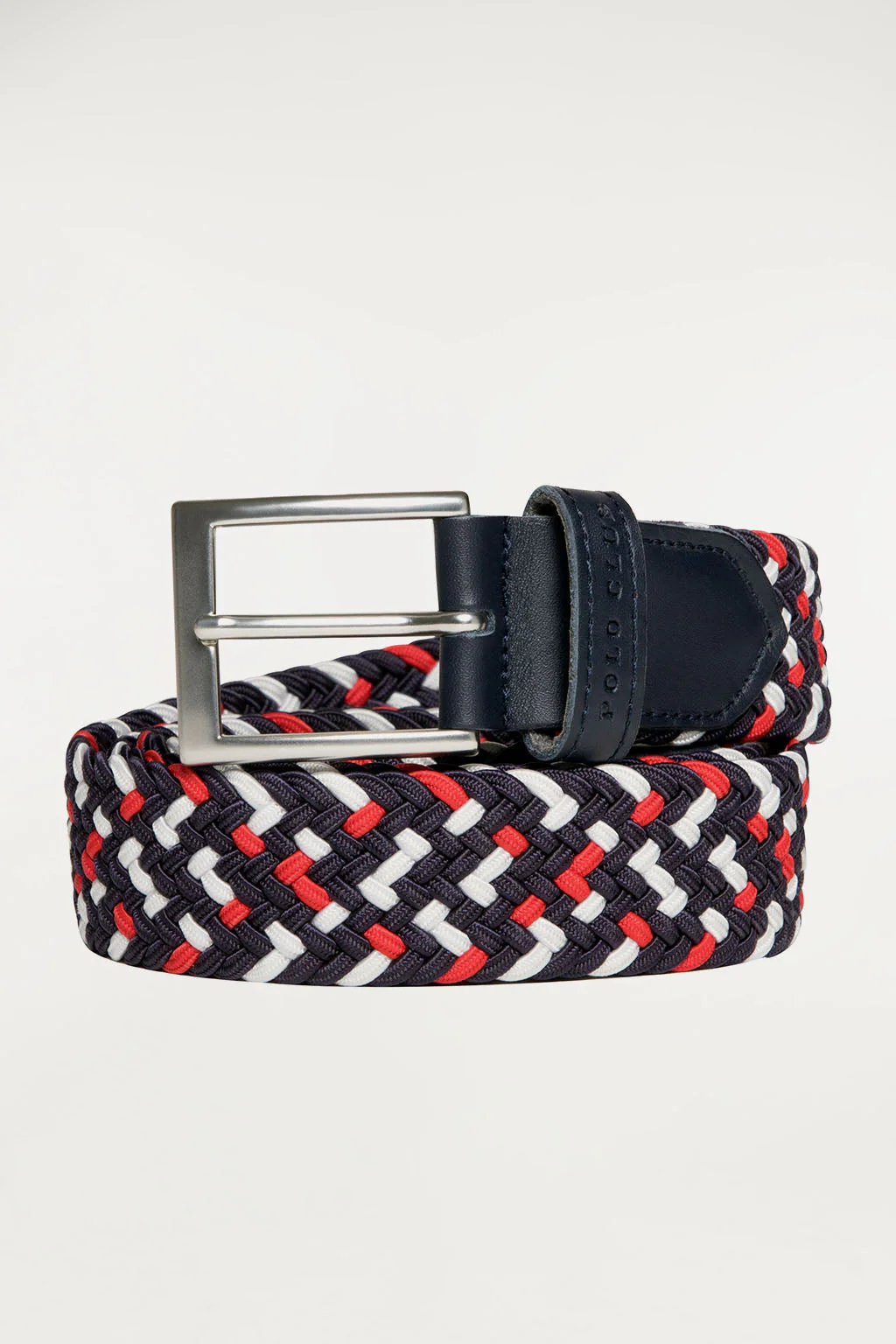 Multicoloured plaited belt - Image 4