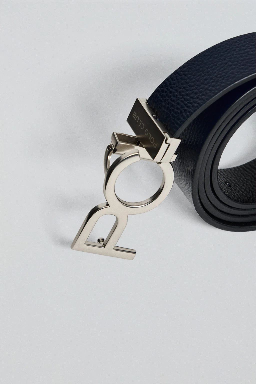 Navy-blue/black reversible belt Bennet with PC buckle - Image 3
