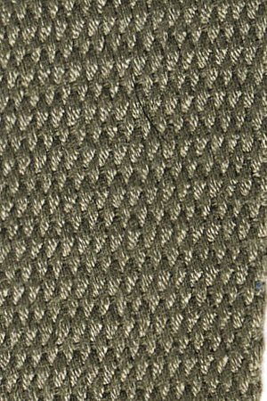 Khaki canvas belt Brahim with branded buckle - Image 6