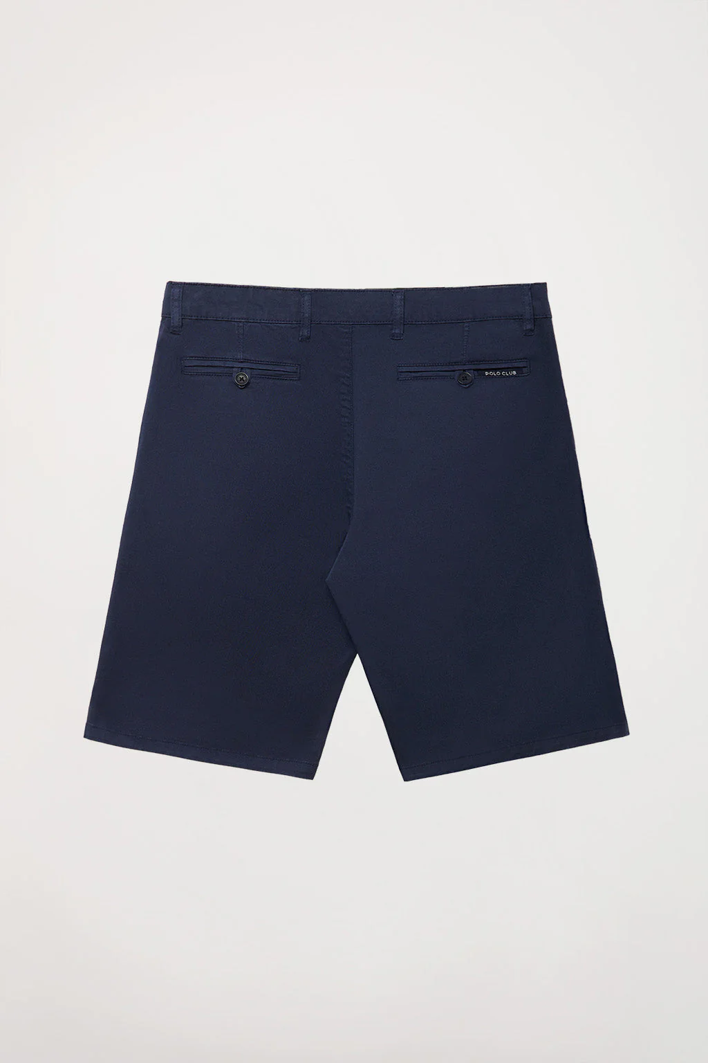 Navy-blue relaxed-fit shorts with embroidered logo - Image 7
