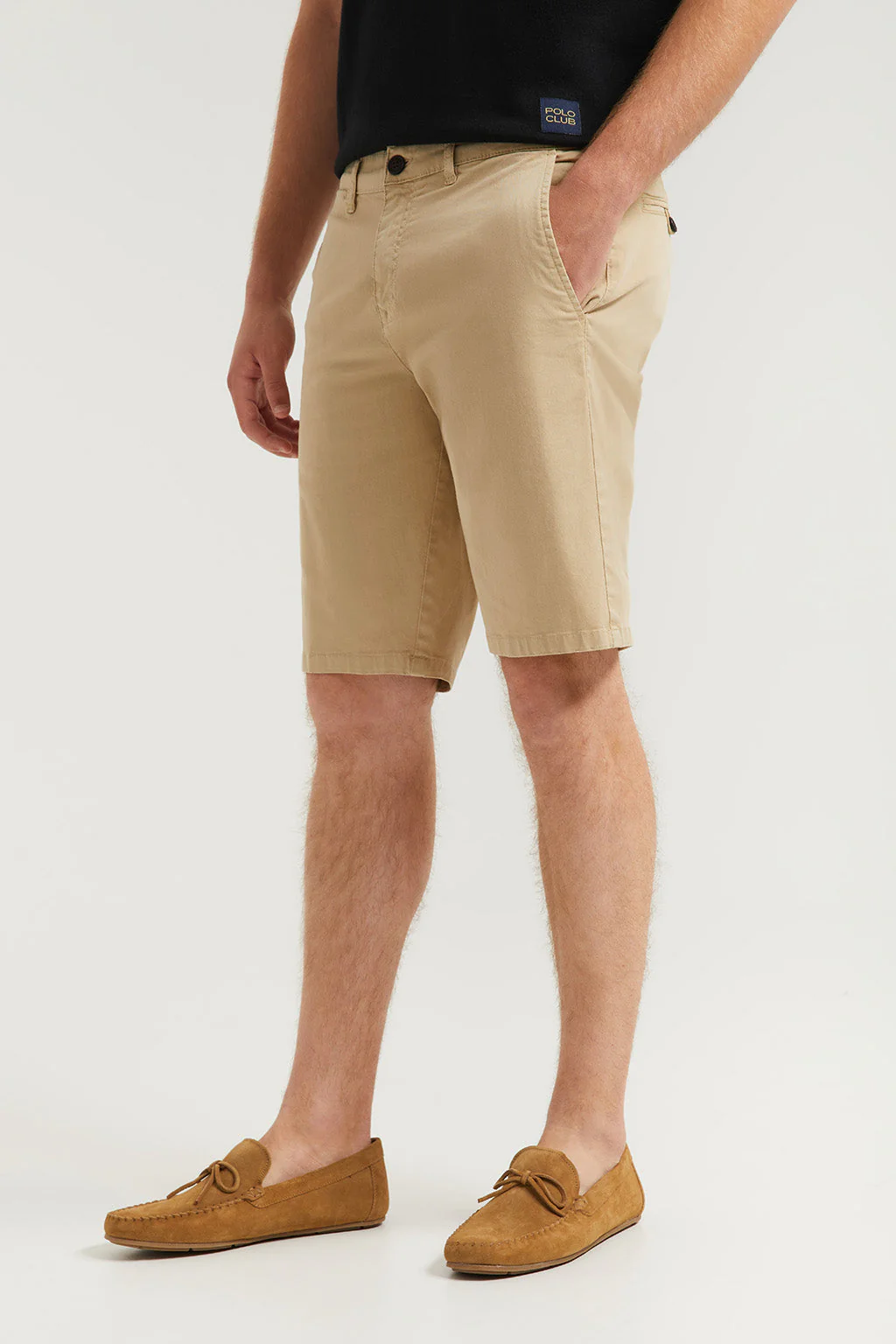Sandy relaxed bermuda with embroidered logo - Image 2