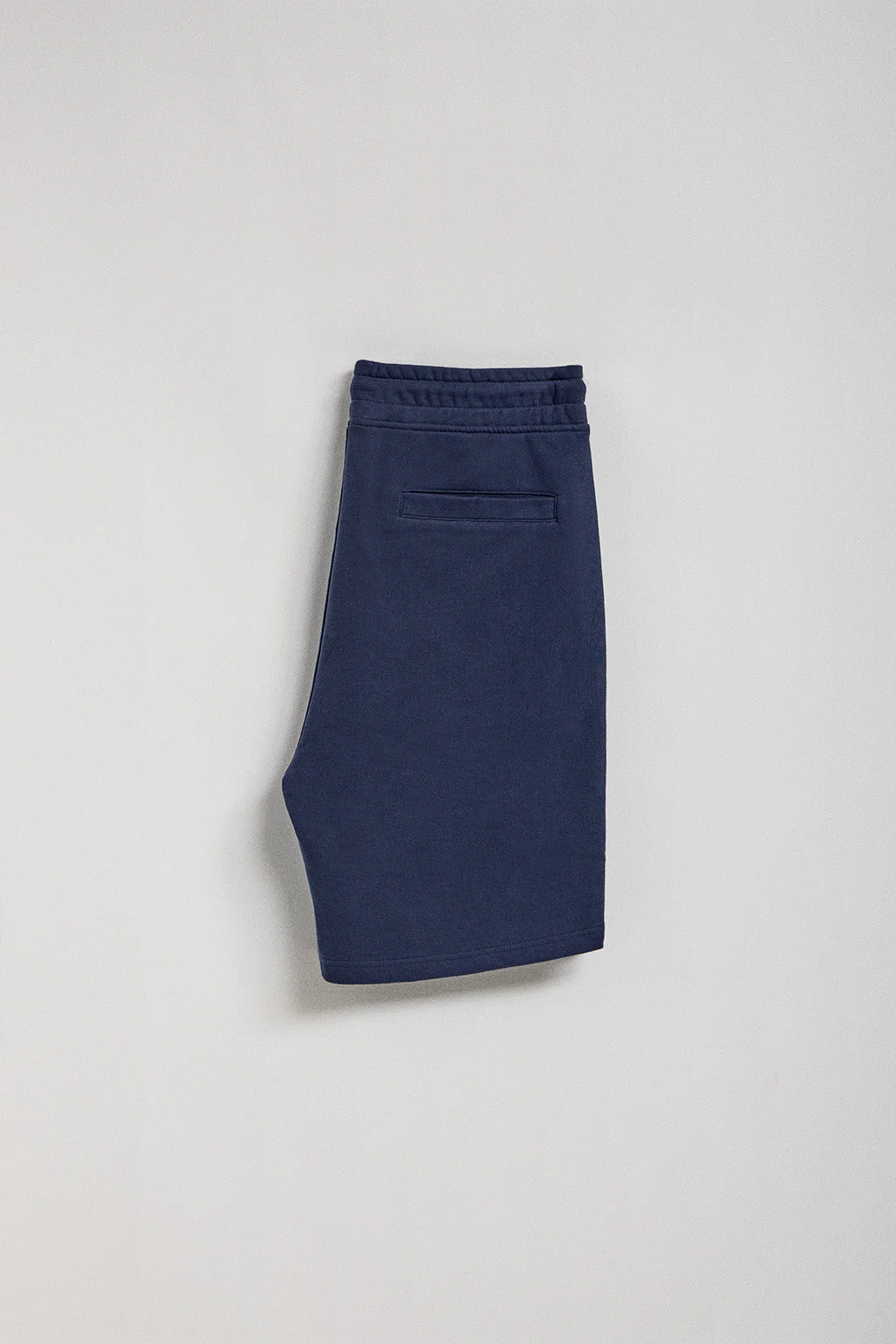 Navy-blue cotton Jonas Bermuda shorts with relaxed fit and Polo Club rubberised twill patch - Image 8