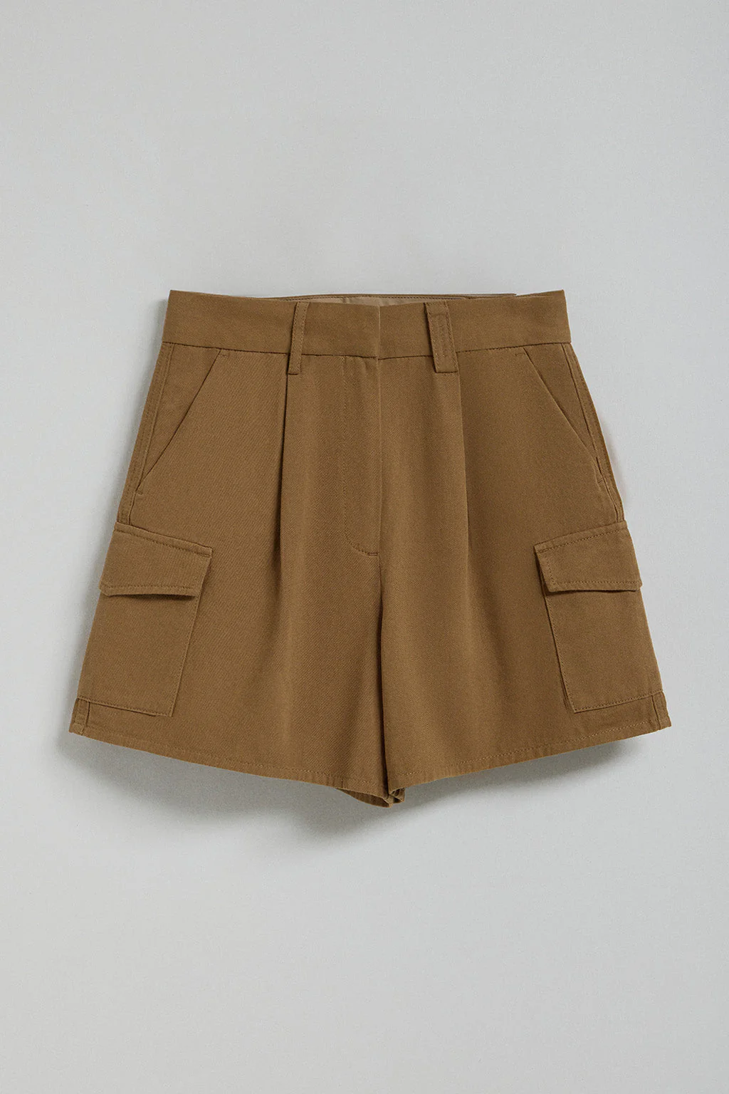 Camel twill Menfis shorts with Polo Club details - Image 9
