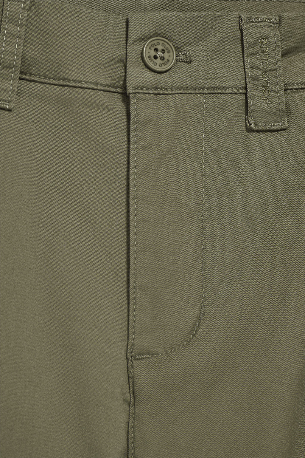 Khaki relaxed bermuda shorts with Polo Club details - Image 7