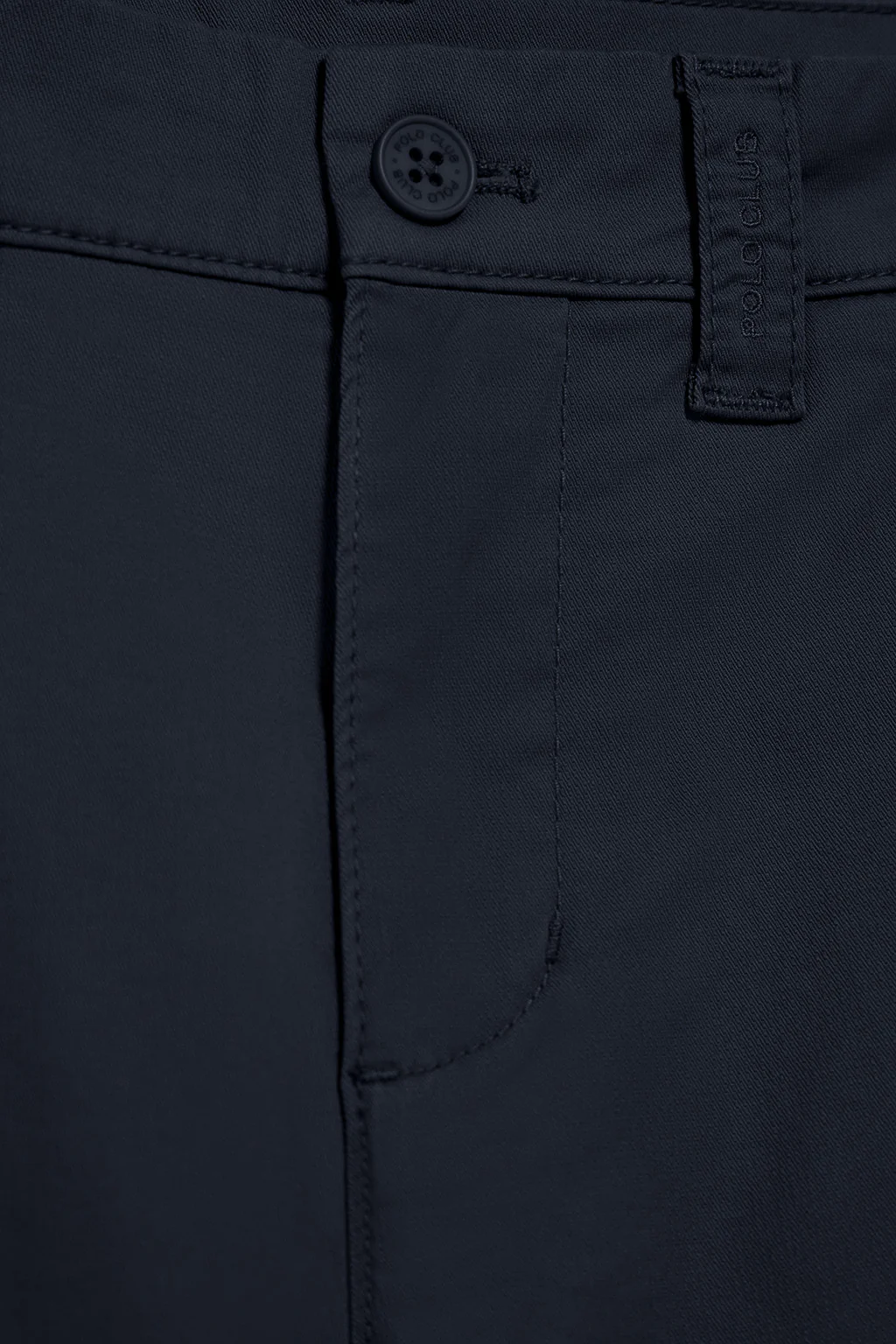 Navy-blue relaxed bermuda shorts with Polo Club details - Image 7