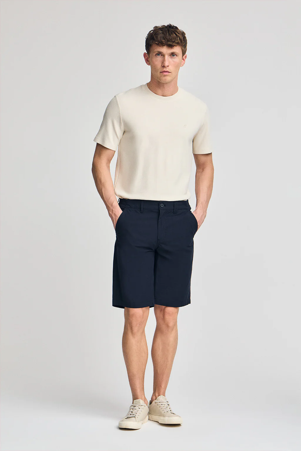 Navy-blue bermuda shorts San Diego with Polo Club details - Image 4