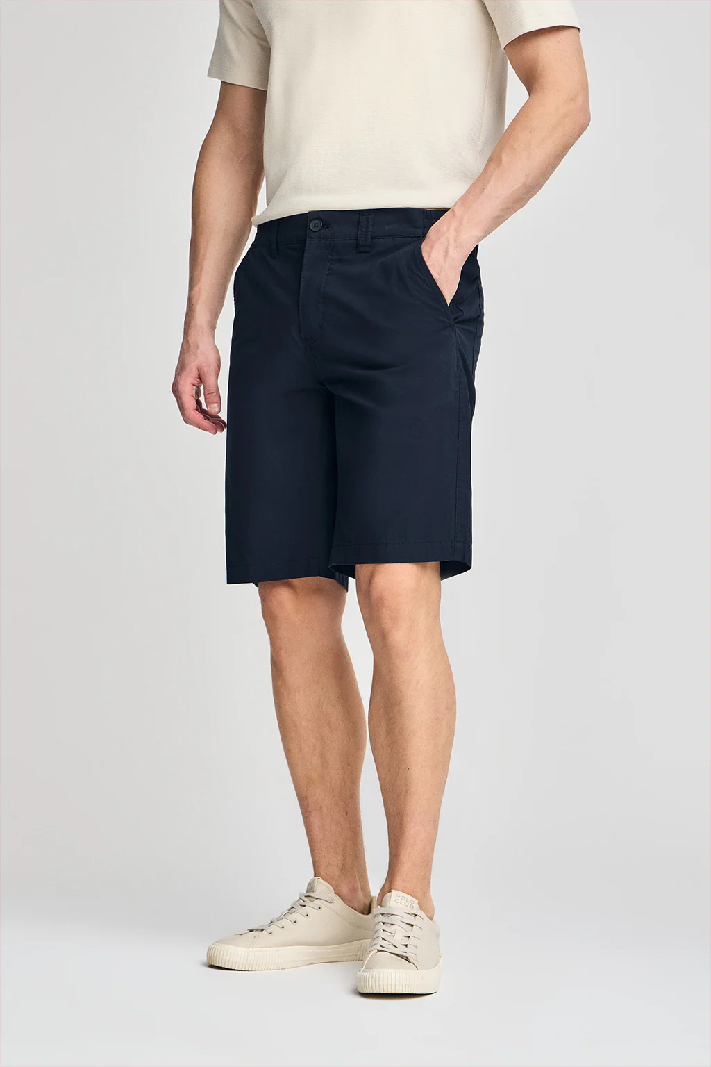 Navy-blue bermuda shorts San Diego with Polo Club details - Image 5