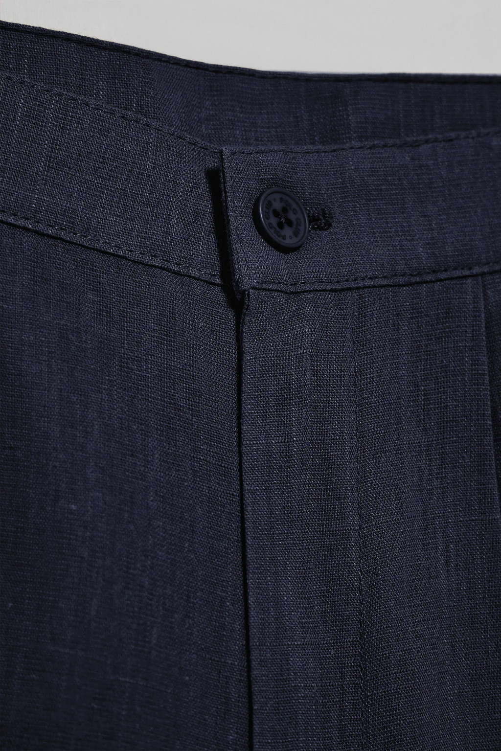 Navy-blue shorts Soller in linen and cotton with Polo Club detail - Image 7