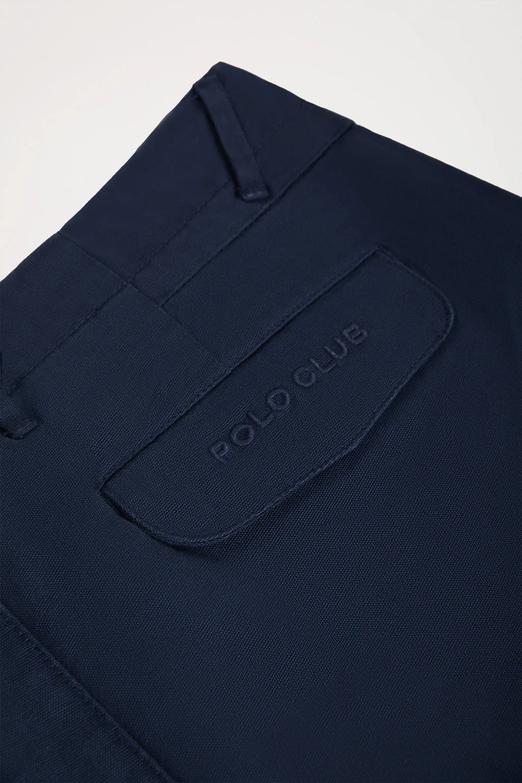 Navy-blue cargo shorts with embroidered logo - Image 8