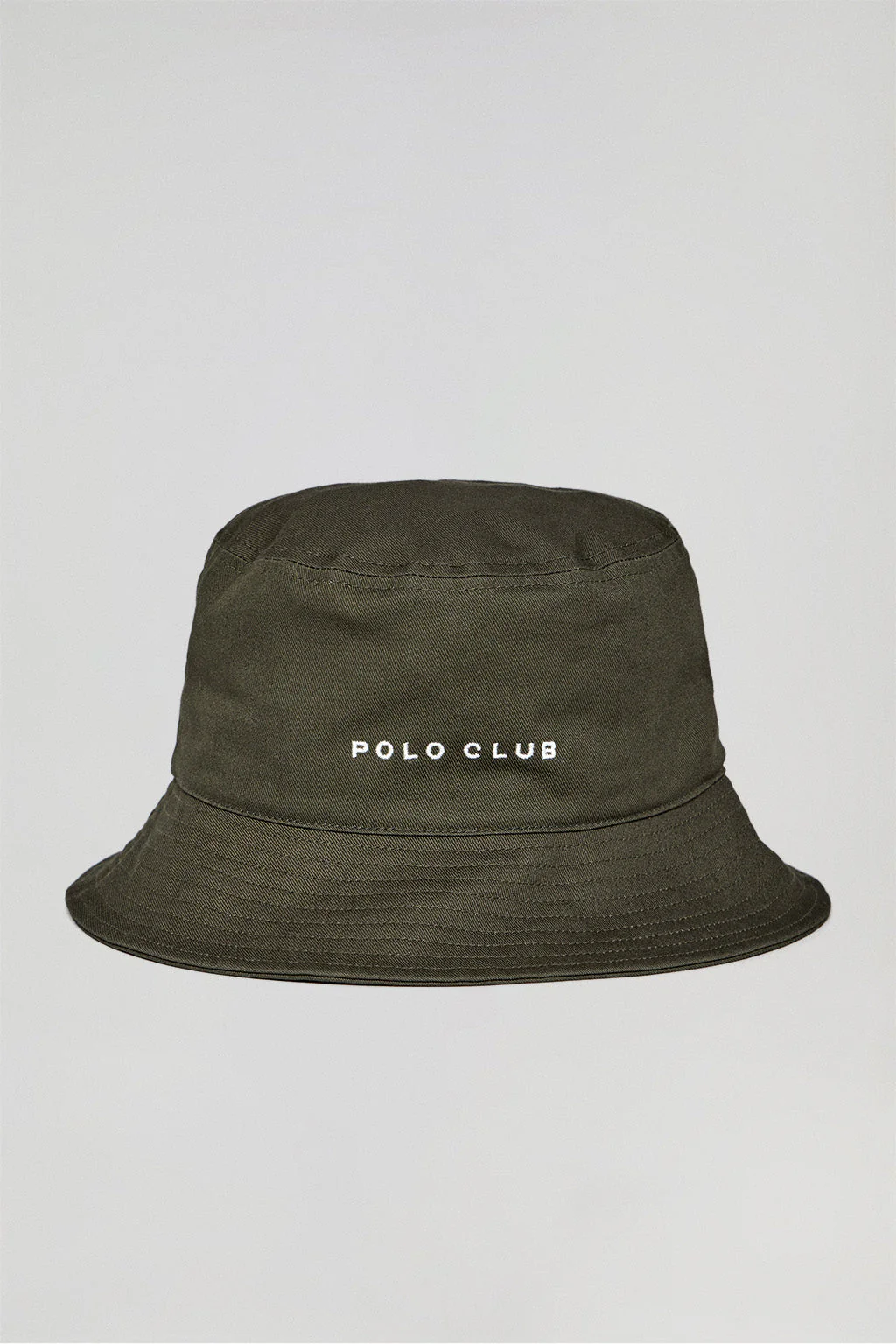 Khaki bucket hat with Minimal Polo Club embroidered logo - Image 8