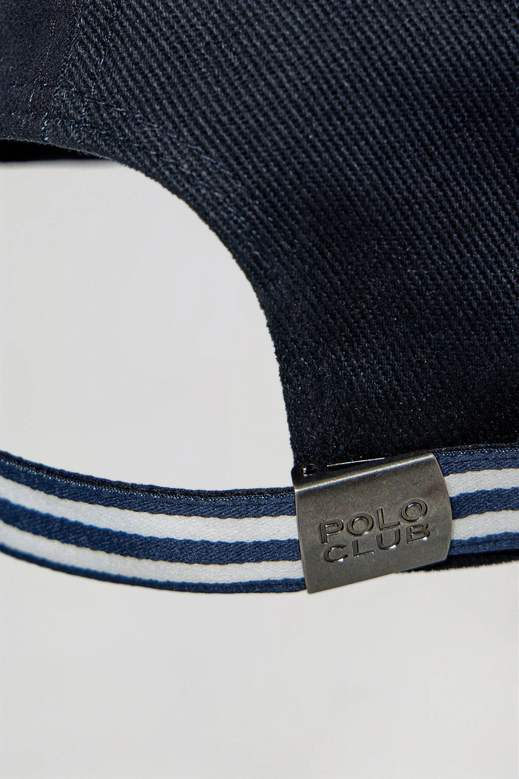 Navy-blue cap with Polo Club block rubber patch - Image 3