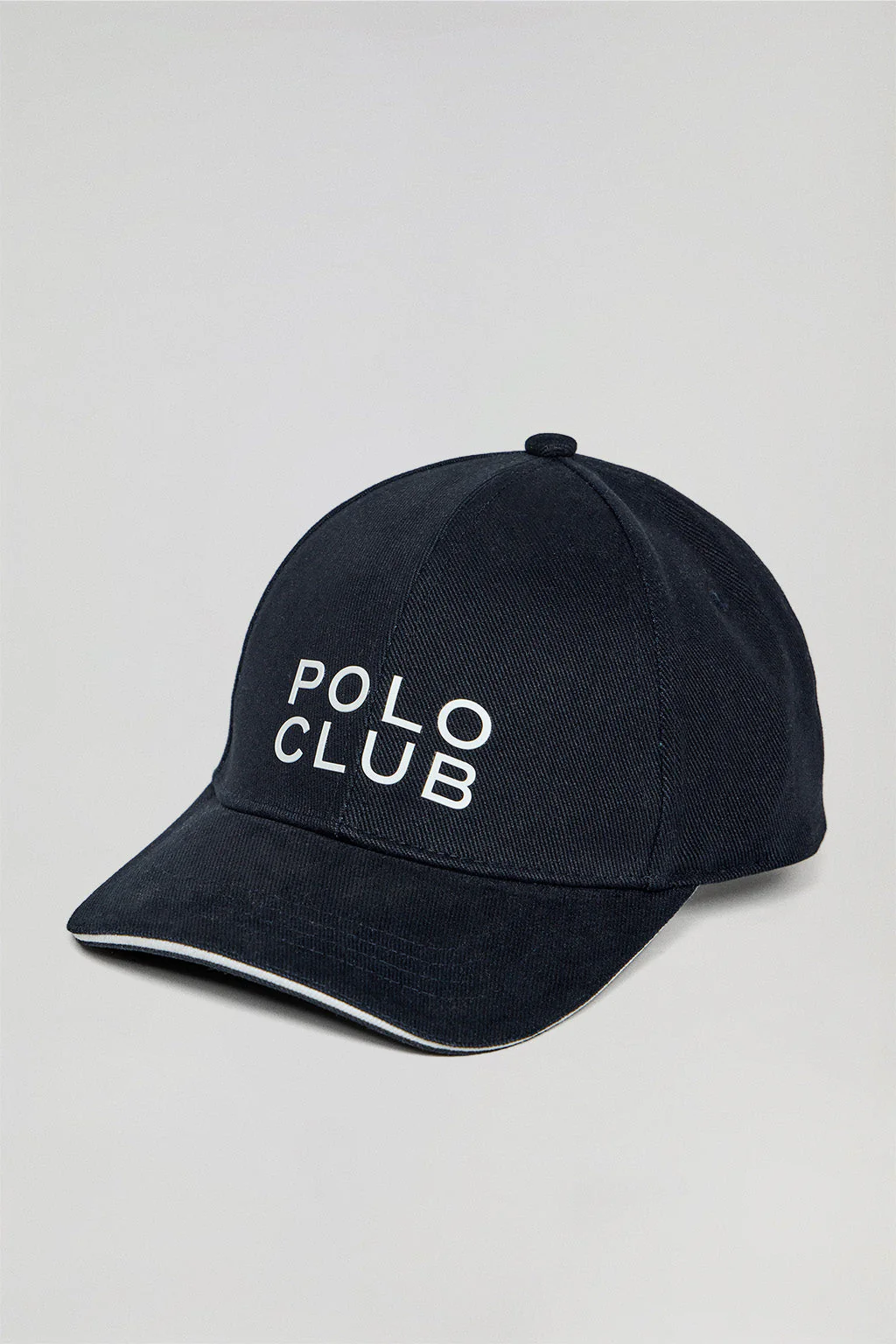 Navy-blue cap with Polo Club block rubber patch - Image 5