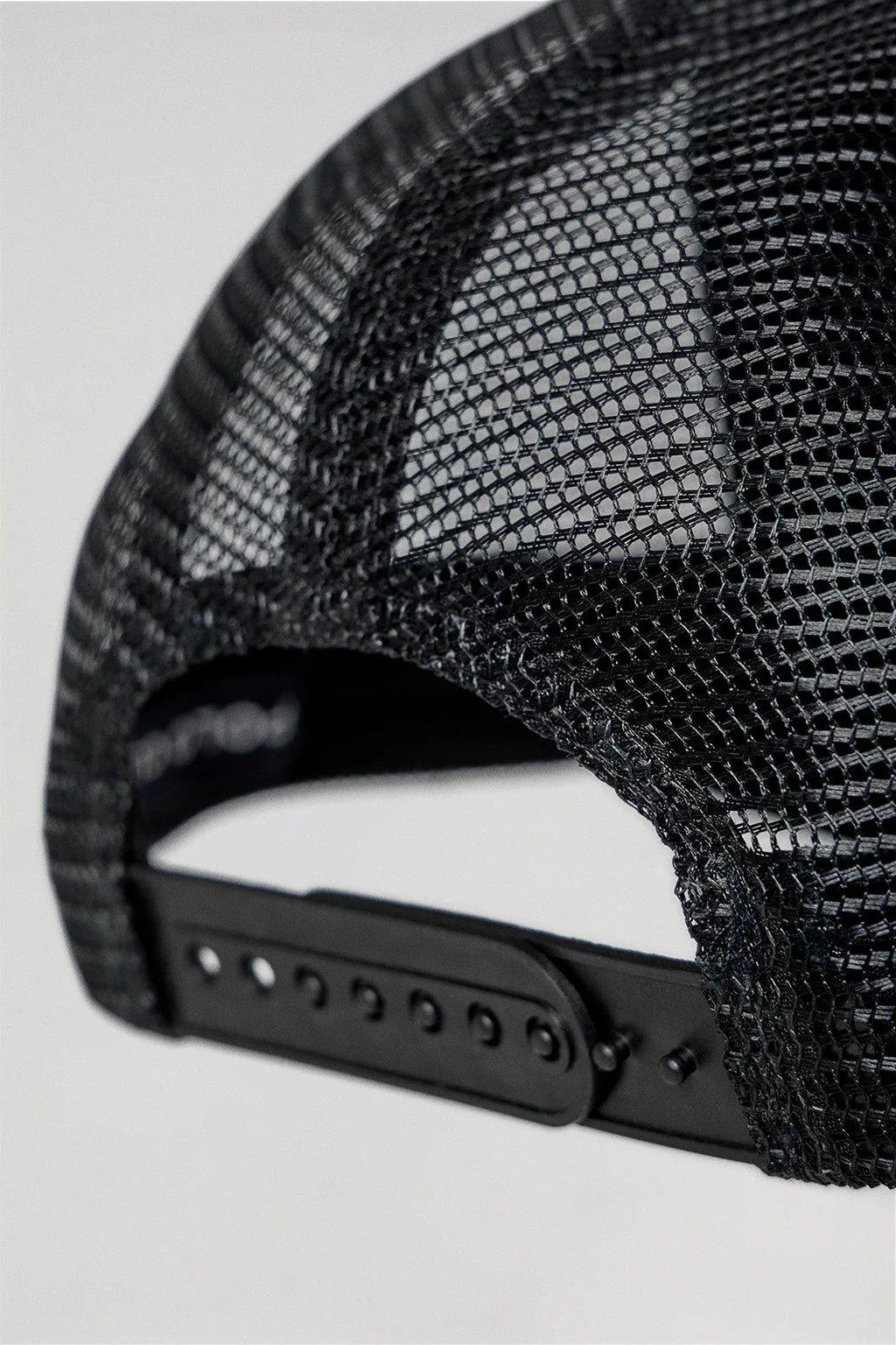 Black Brooklyn cap with Polo Club faux-leather detail - Image 3