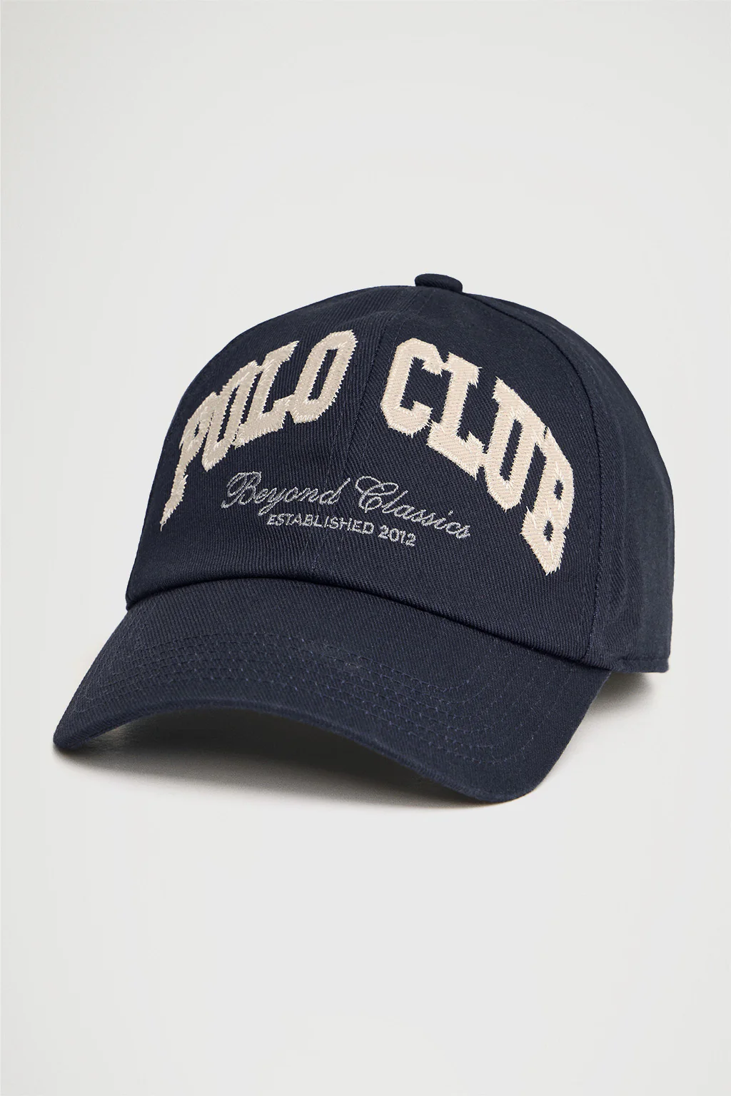 Navy-blue six-panel cap with Polo Club logo - Image 5