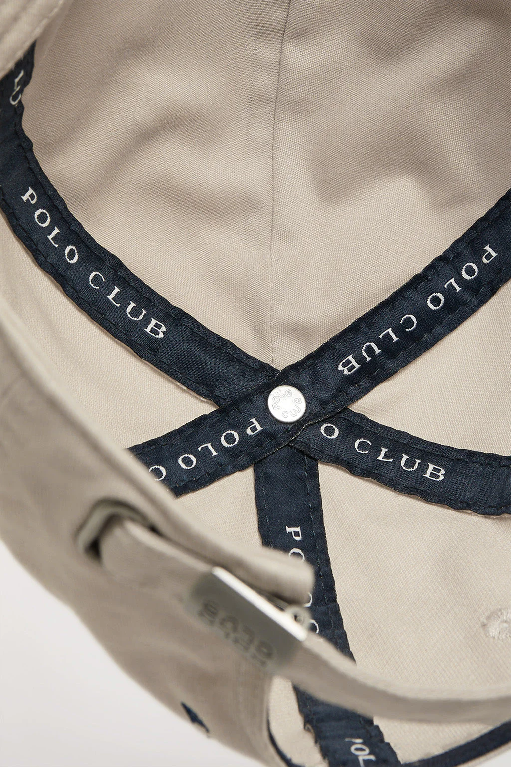 Beige cap with Rigby Go embroidered logo - Image 3