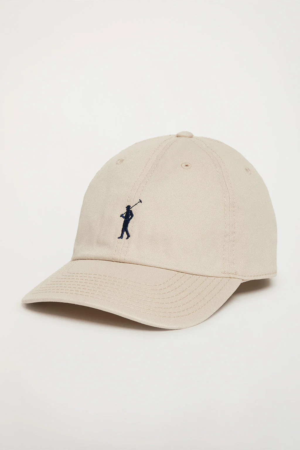 Beige cap with Rigby Go embroidered logo - Image 5