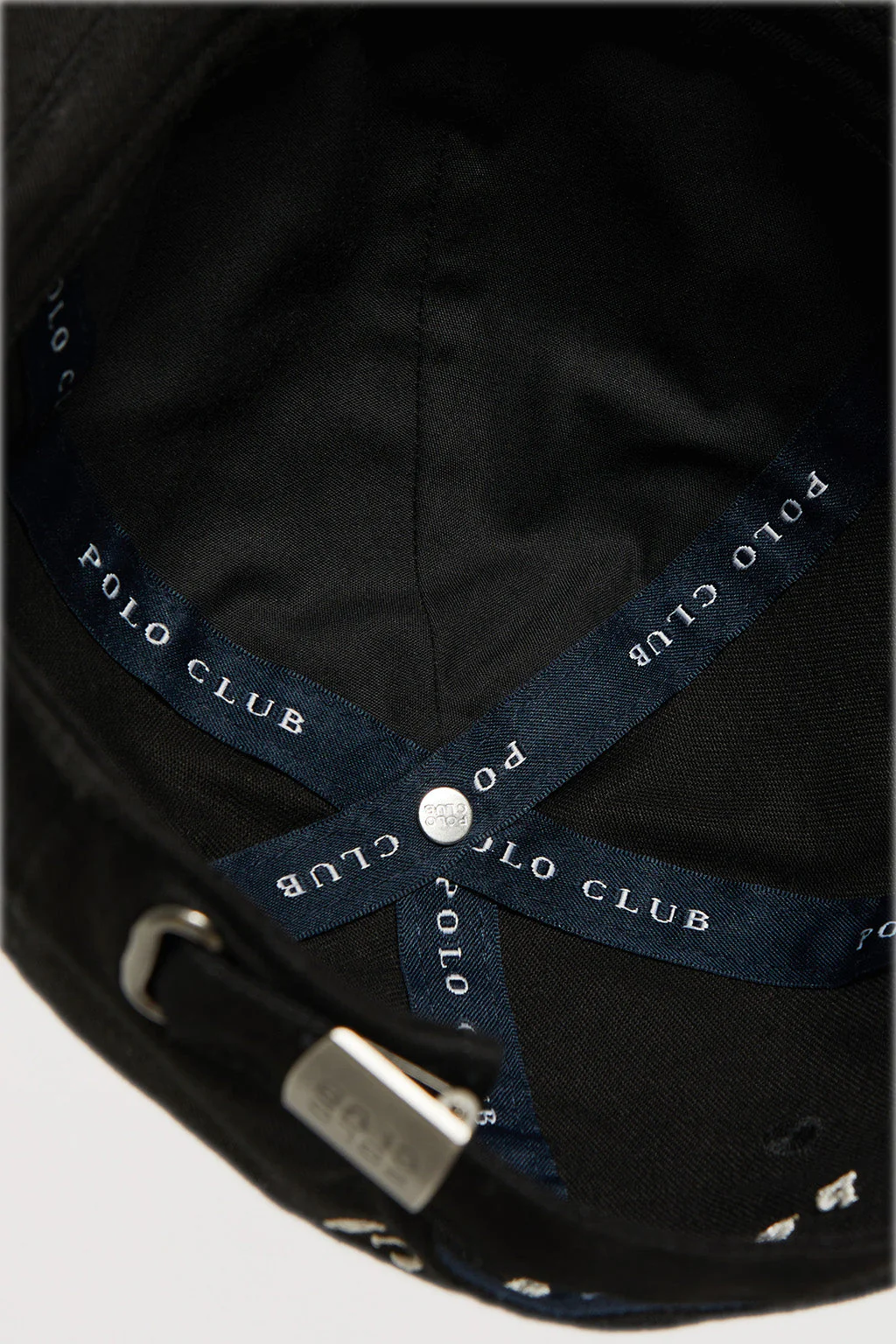 Black cap with Rigby Go embroidered logo - Image 3