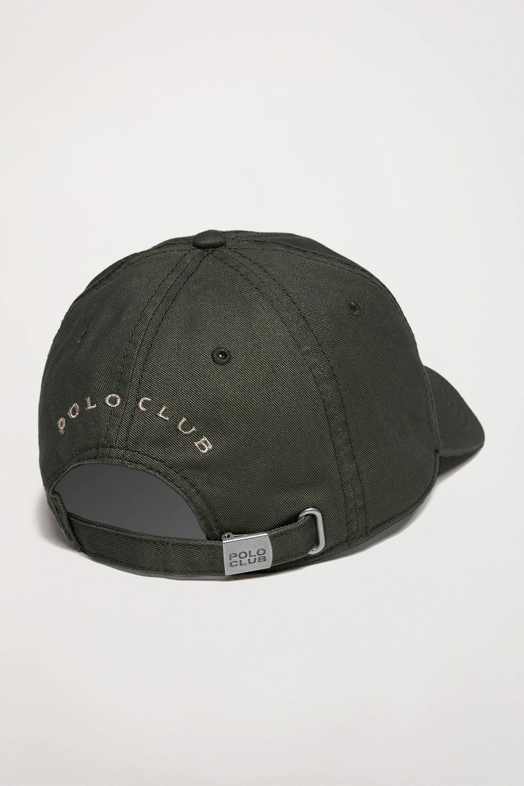 Olive-green cap with Rigby Go embroidered logo - Image 2