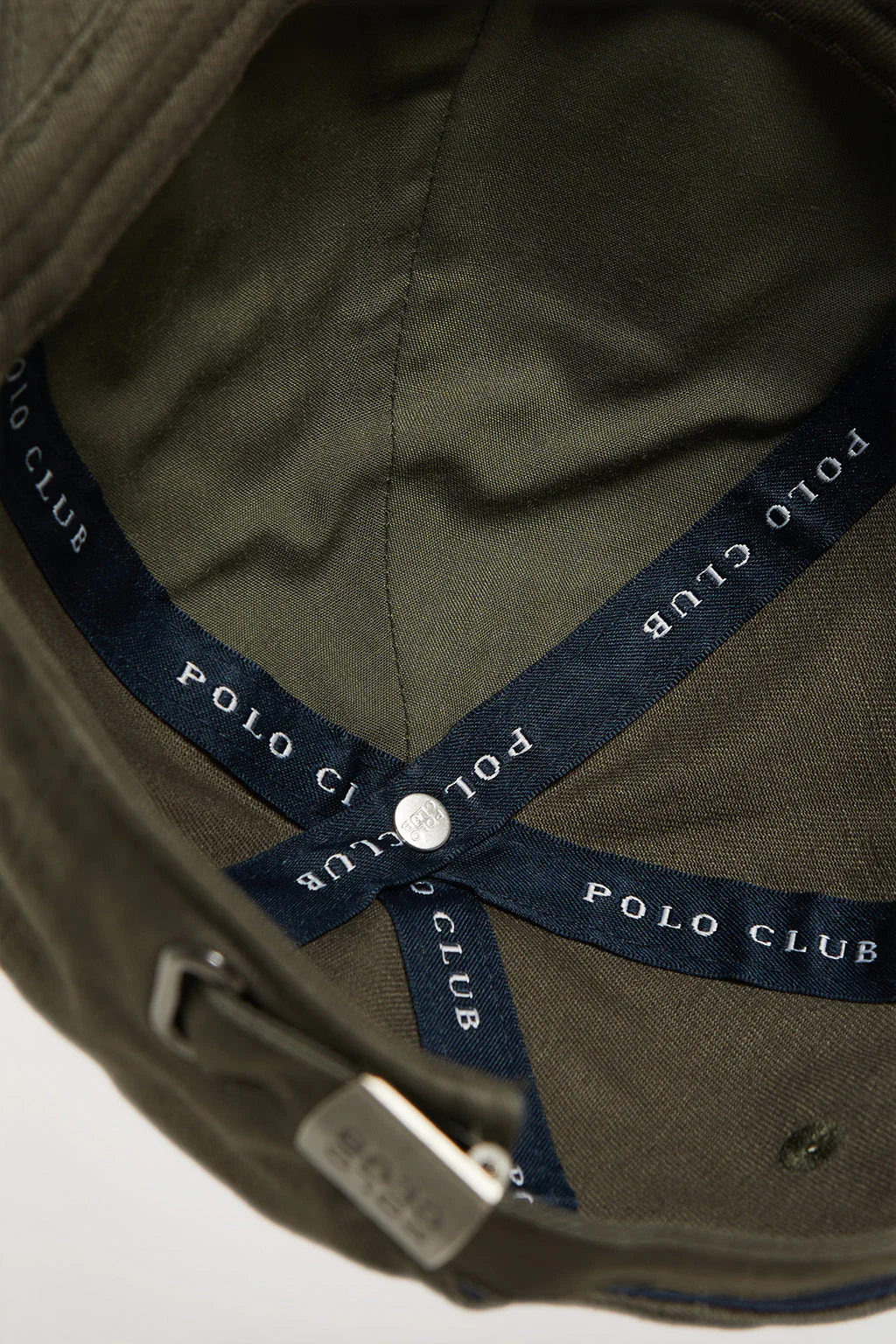 Olive-green cap with Rigby Go embroidered logo - Image 3