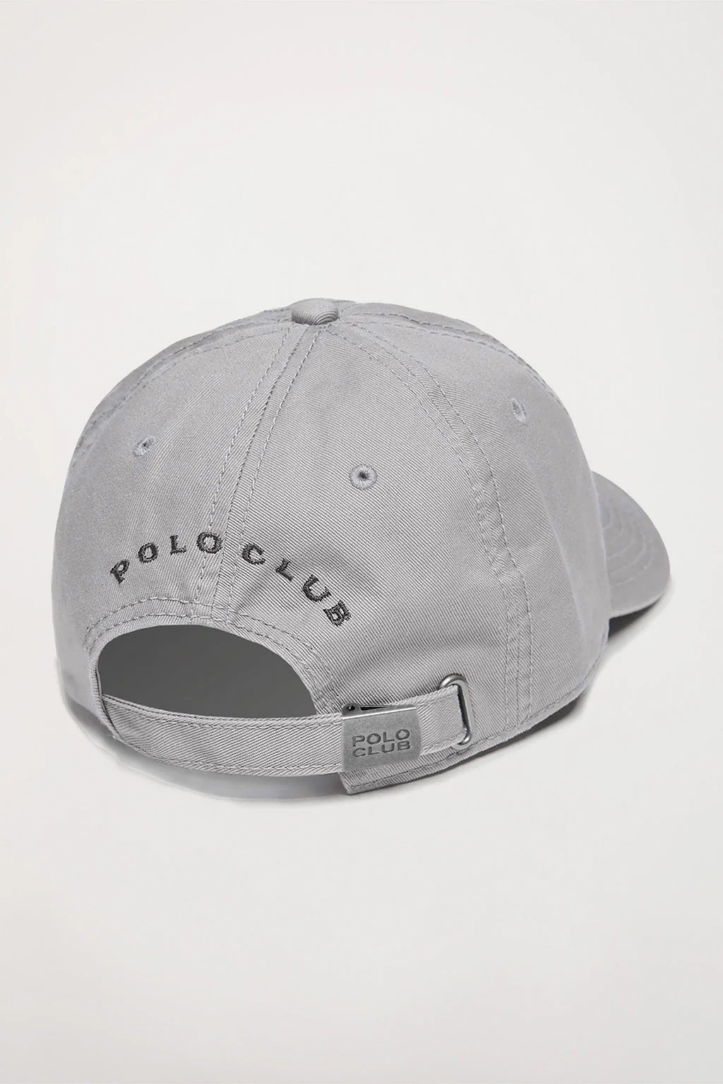 Grey cap with Rigby Go embroidered logo - Image 2