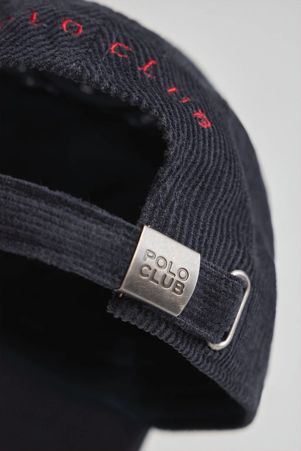 Navy-blue cap with Polo Club details - Image 4