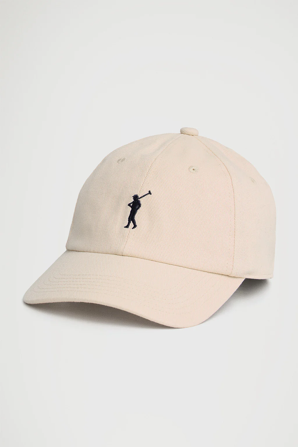 Beige six-panel cap with Rigby Go logo - Image 5