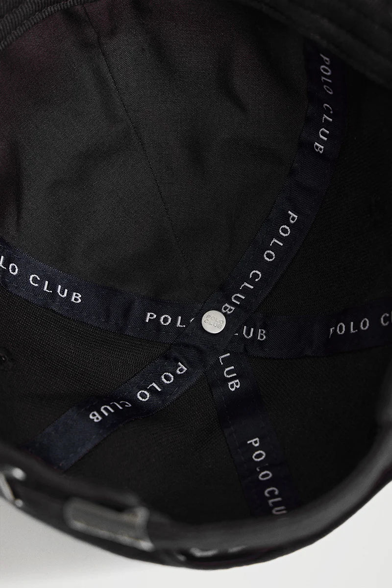Black six-panel cap with Rigby Go logo - Image 4