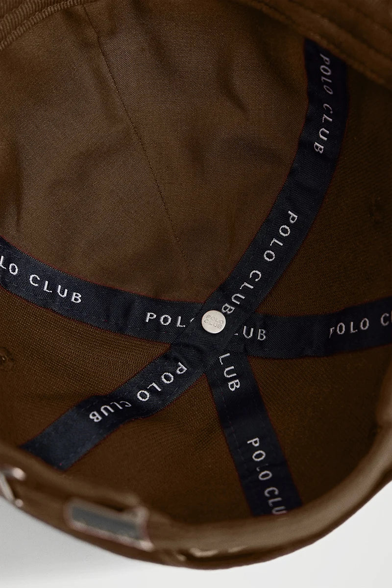 Chocolate six-panel cap with Rigby Go logo - Image 4