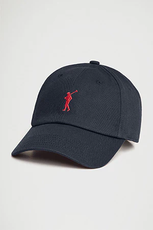 Navy-blue six-panel cap with Rigby Go logo - Image 6