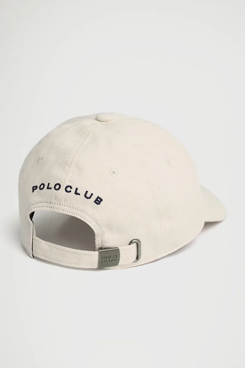 White six-panel cap with Rigby Go logo - Image 2