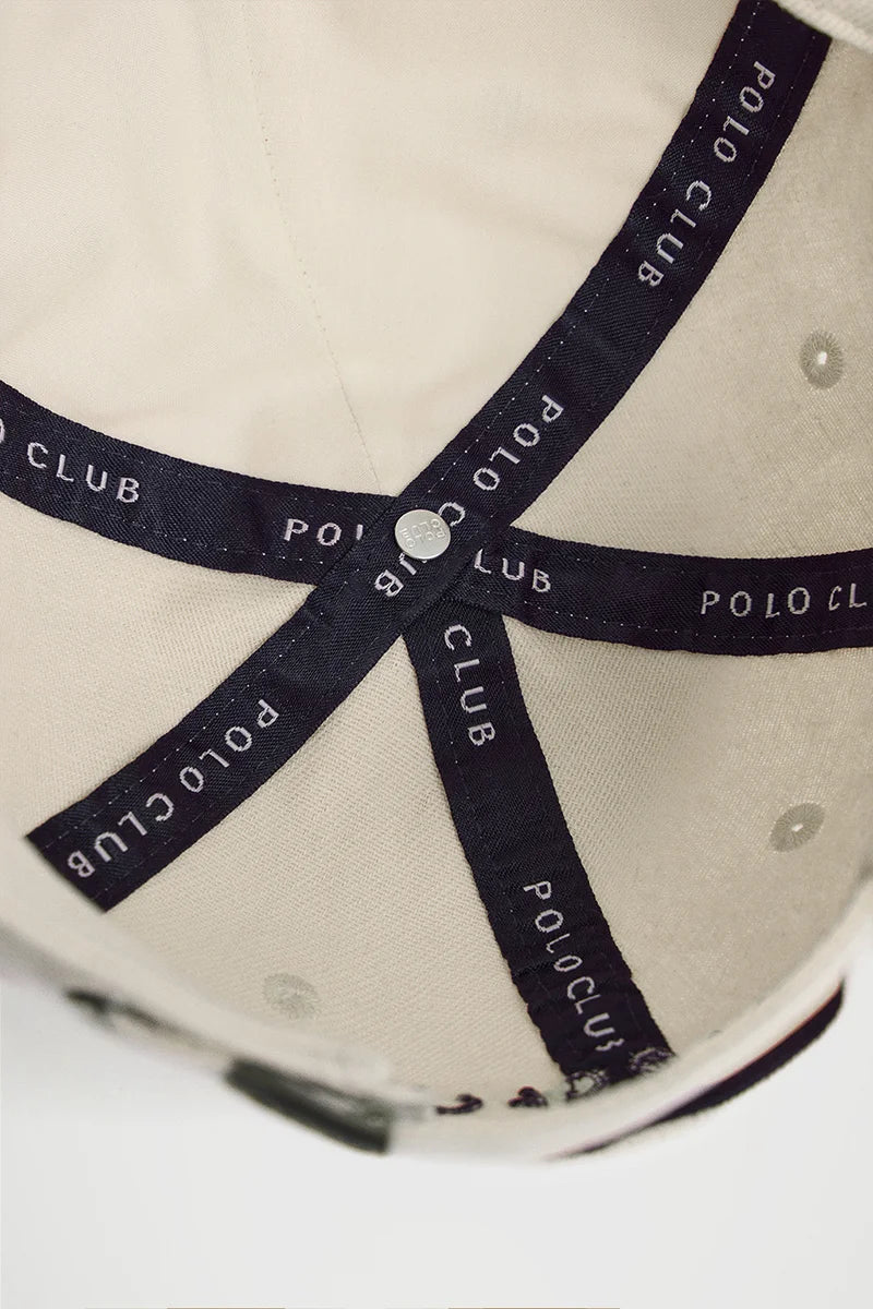 White six-panel cap with Rigby Go logo - Image 4