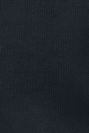 Navy-blue zip cardigan with Nautic Polo Club patch - Image 12