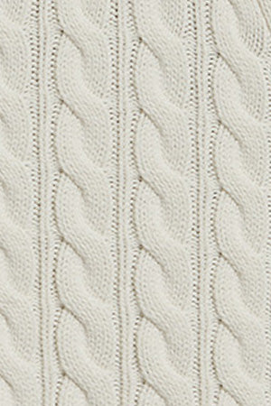 Beige cardigan with zip and Nautic Polo Club patch - Image 10