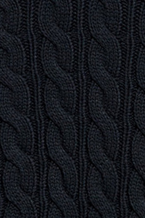 Navy-blue cardigan with zip and Nautic Polo Club patch - Image 9