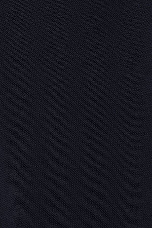 Navy-blue V-neck buttoned knit cardigan with Rigby Go logo - Image 10