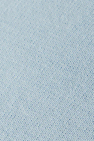 Sky-blue knit cardigan with buttons and embroidered Rigby Go logo - Image 11