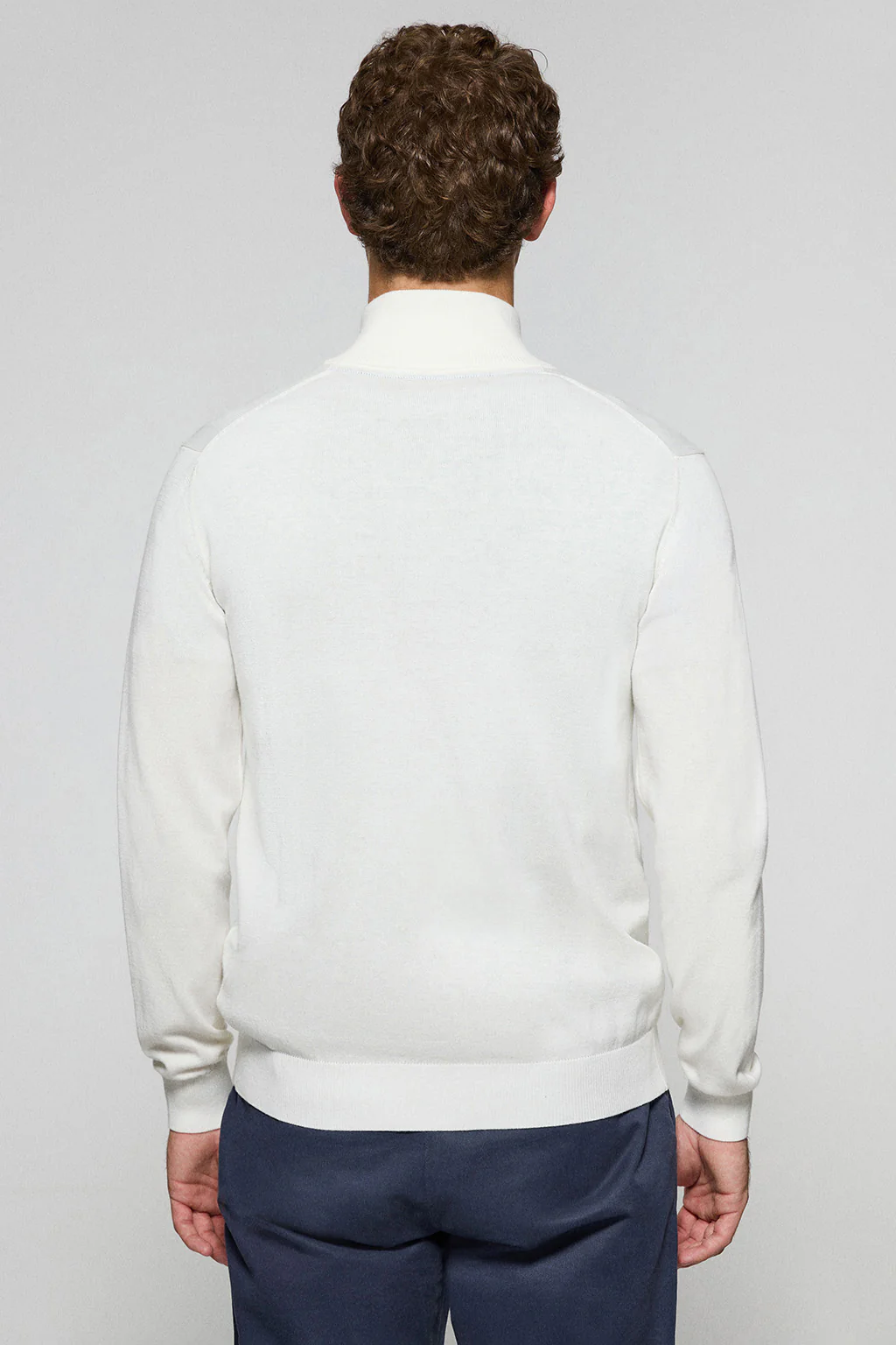 Nude knit cardigan with Rigby Go embroidery - Image 2