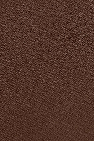 Brown cotton cardigan with zip and Rigby Go embroidery - Image 9