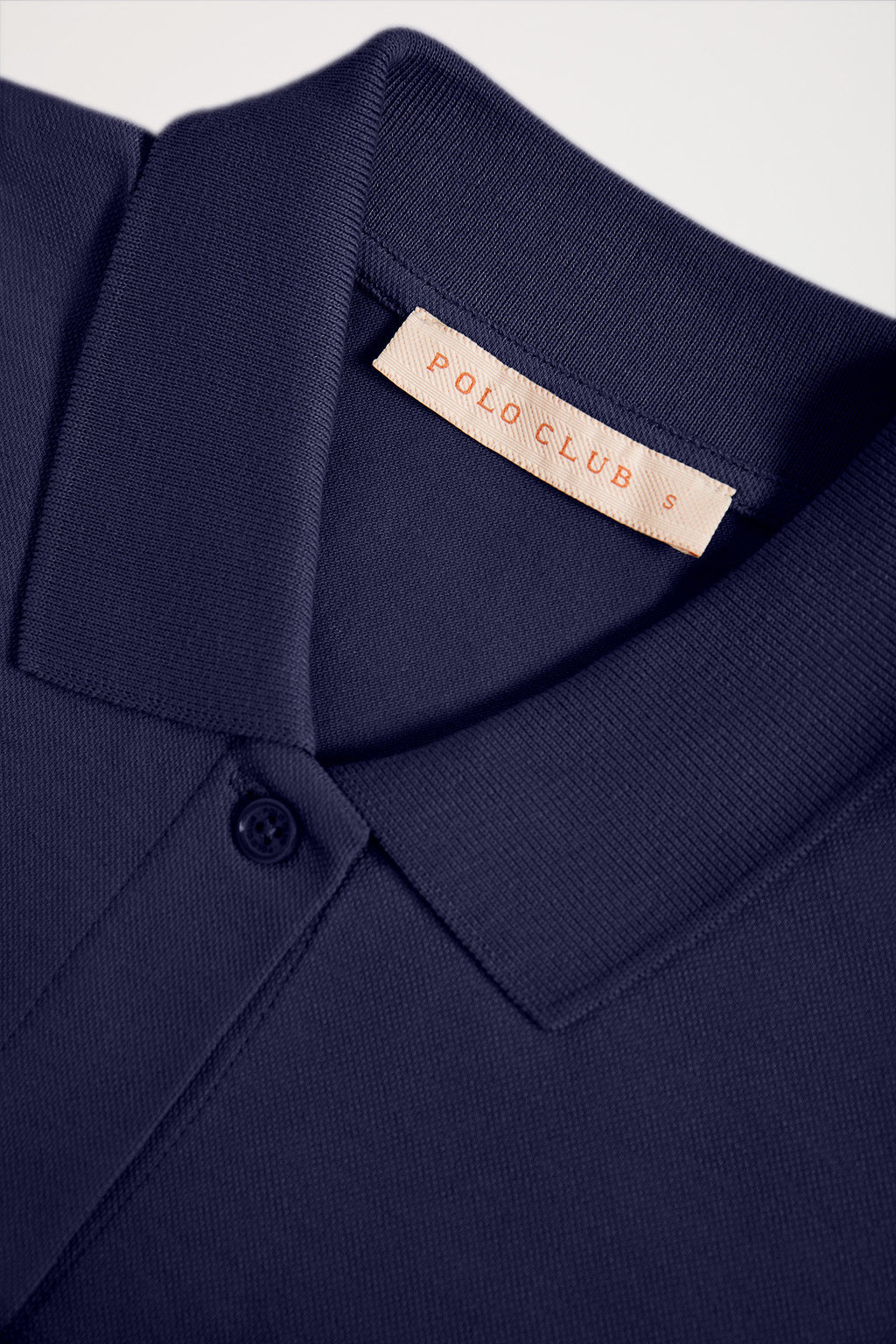 Navy-blue midi dress with embroidered logo in matching colour - Image 6